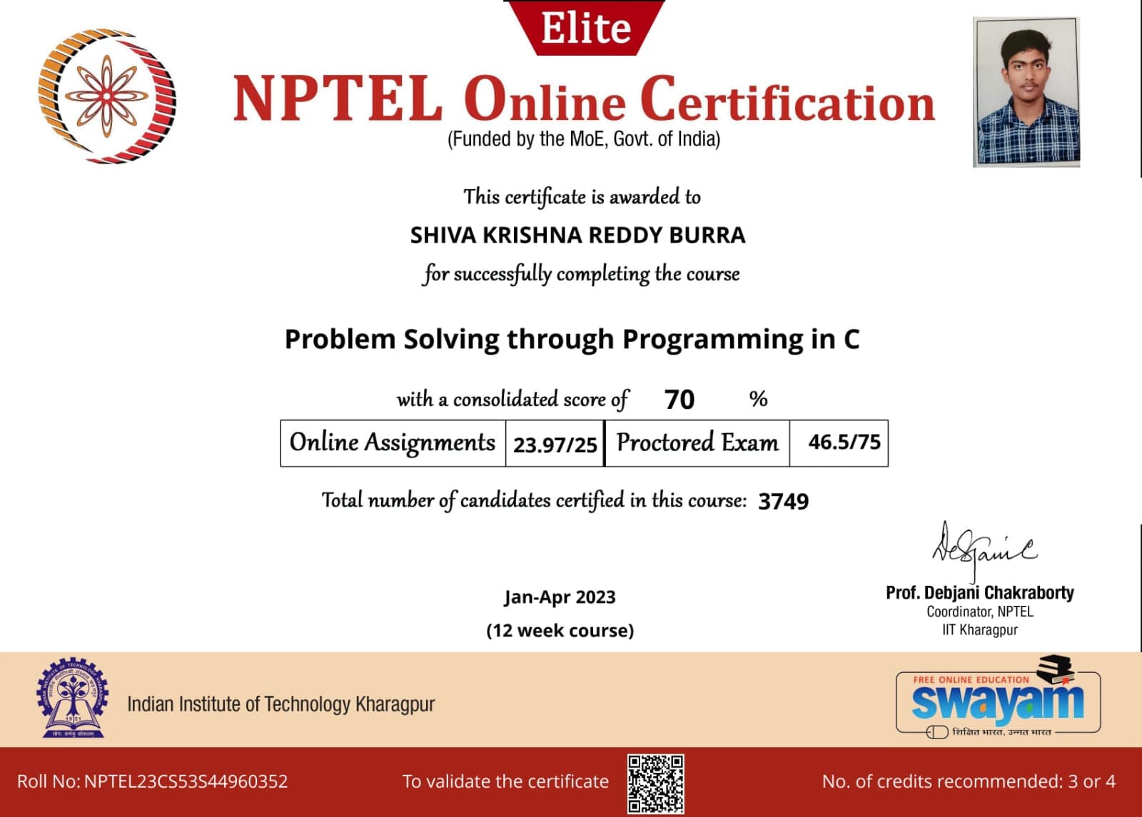Problem Solving Through Programming In C